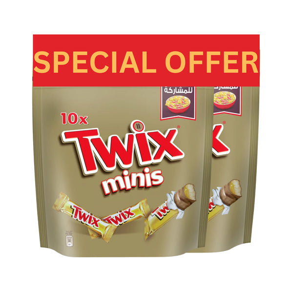 Twix Minis Special Offer 10+10x20g