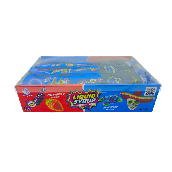 Candy Port Strawberry Liquid Syrup 24x32g