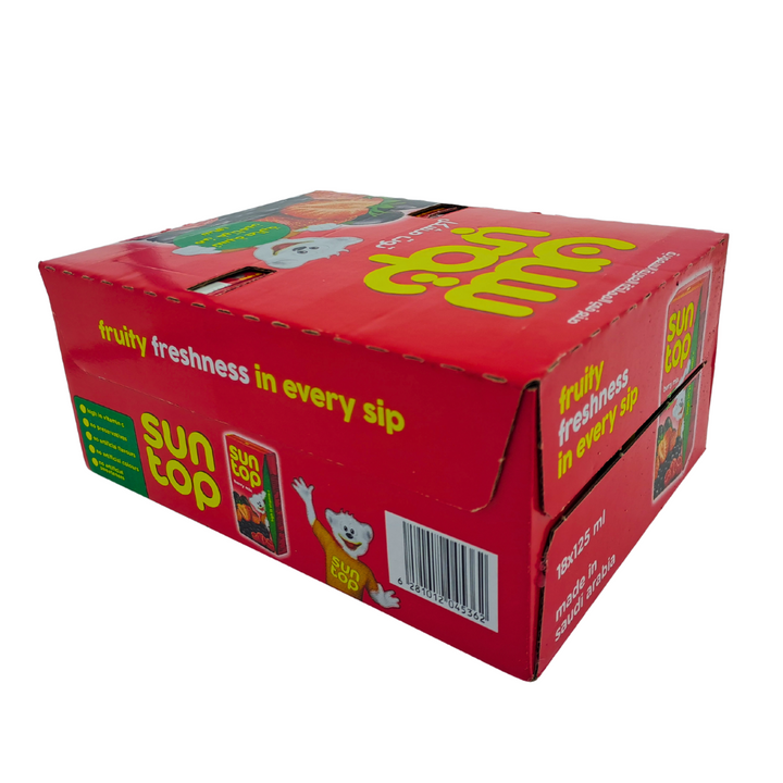 Sun Top Juice Strawberry 18x125ml