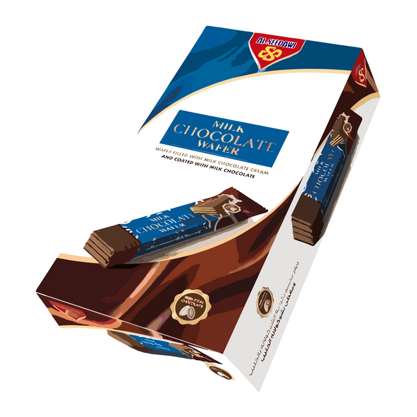 Al Seedawi Wafer with Milk Chocolate Cream 480g