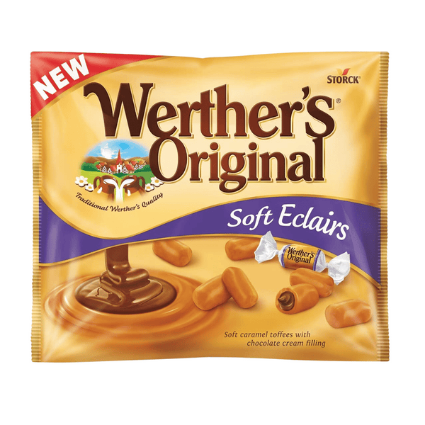 Werther’s Original Soft Eclairs Caramel Toffees 100g