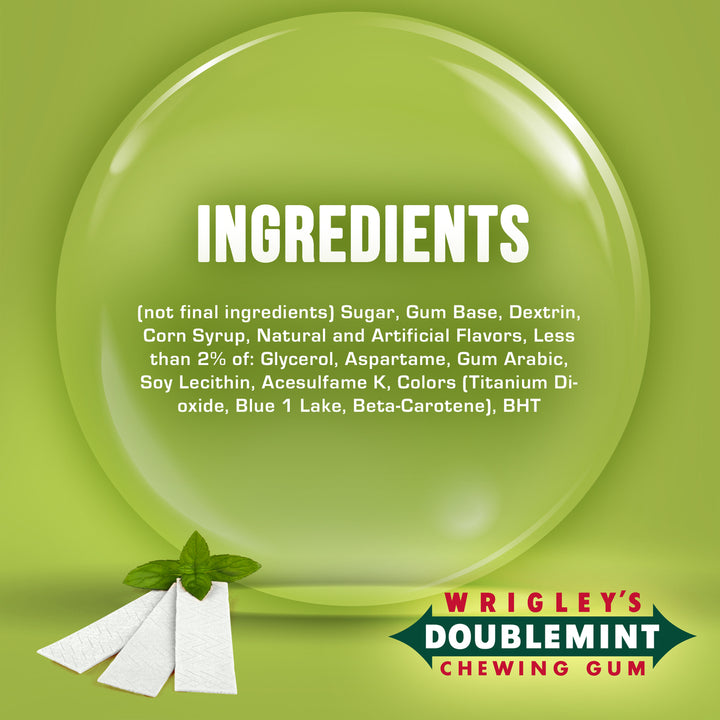 Wrigley&#8217;s Double Mint Peppermint Gum 5