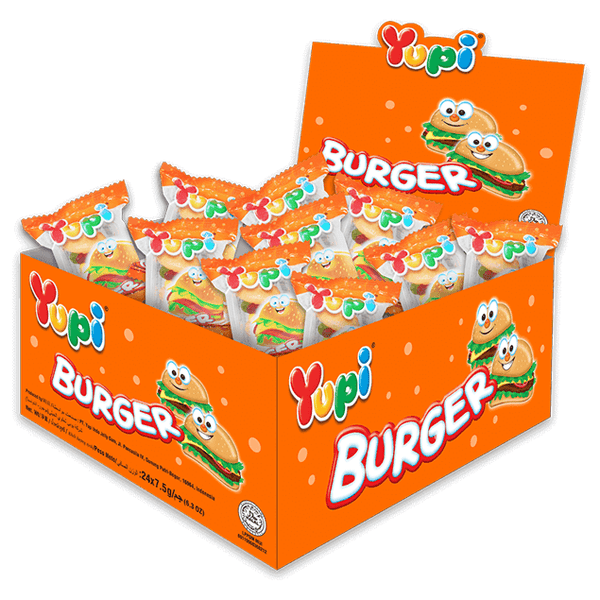 Yupi Twin Burger 24x14g