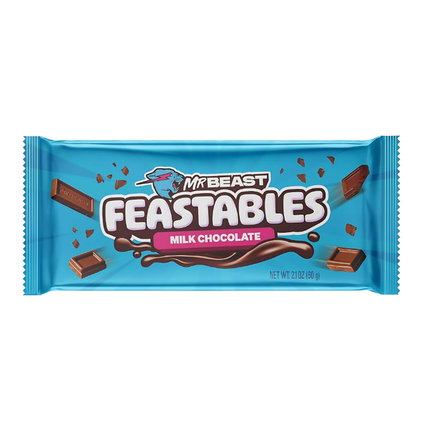 MR BEAST FEASTABLES MILK CHOCOLATE 60G