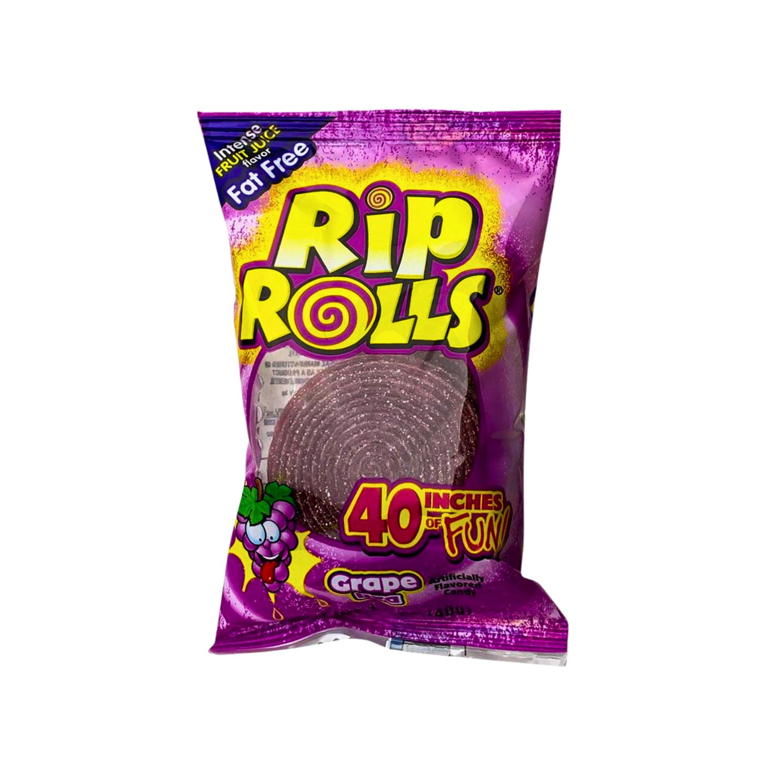 Rip Rolls 40inch of fun Grape Uva 40g - Al-hudaydah – al-hudaydah