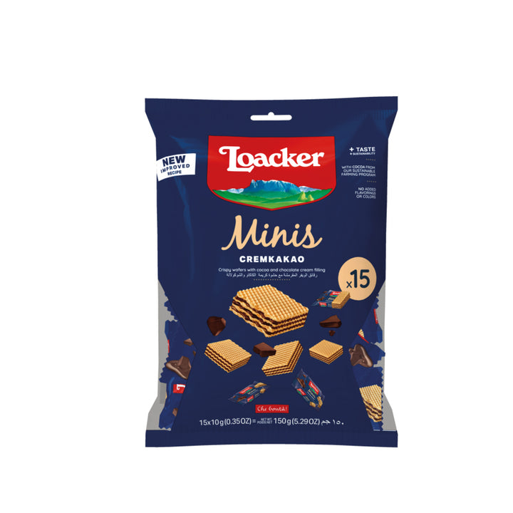 loacker minis cremkakao