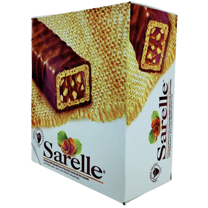 Sarelle Hazelnut & Milk Chocolate Cream Filled Wafer 20x33g