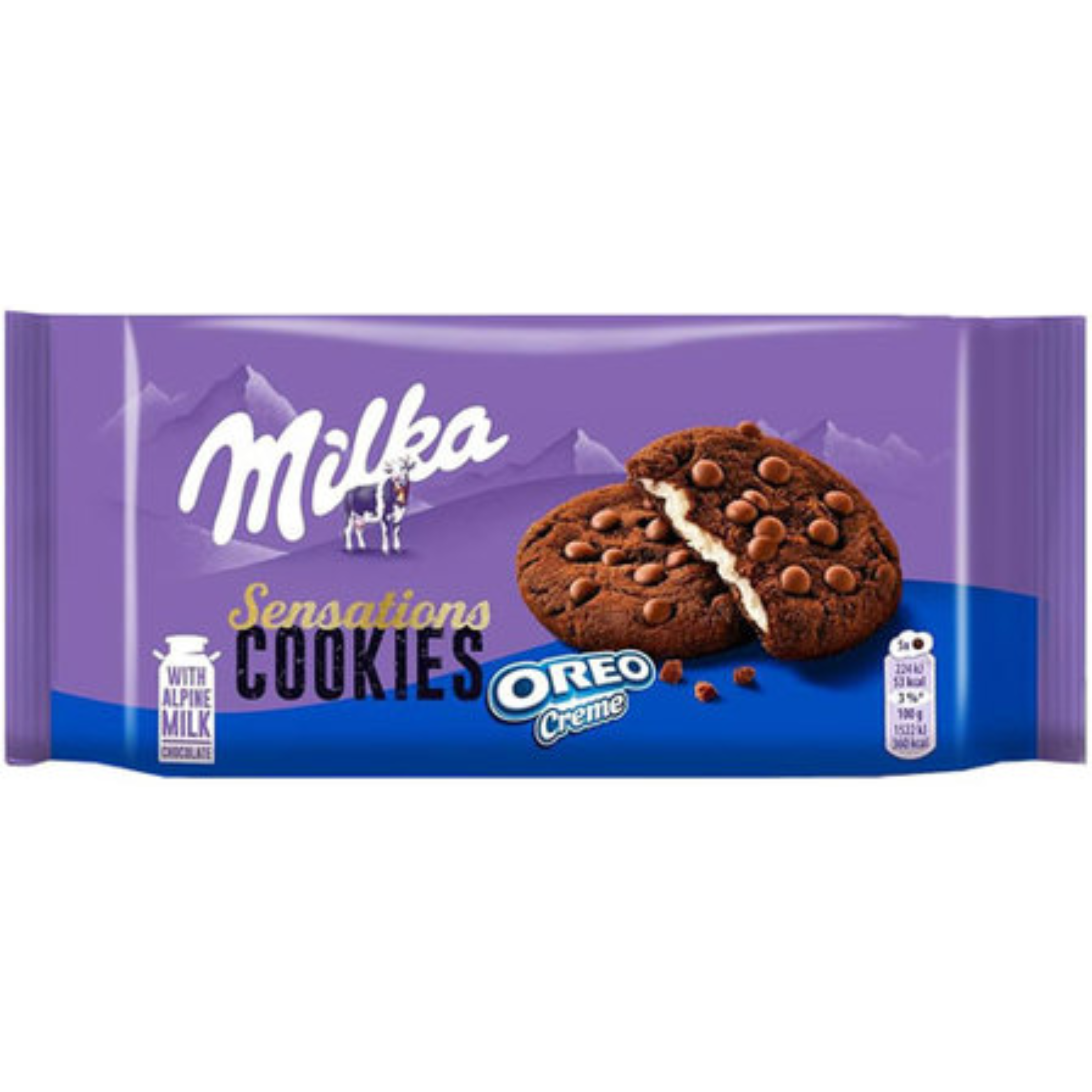 MILKA SENSATIONS OREO COOKIES 156G