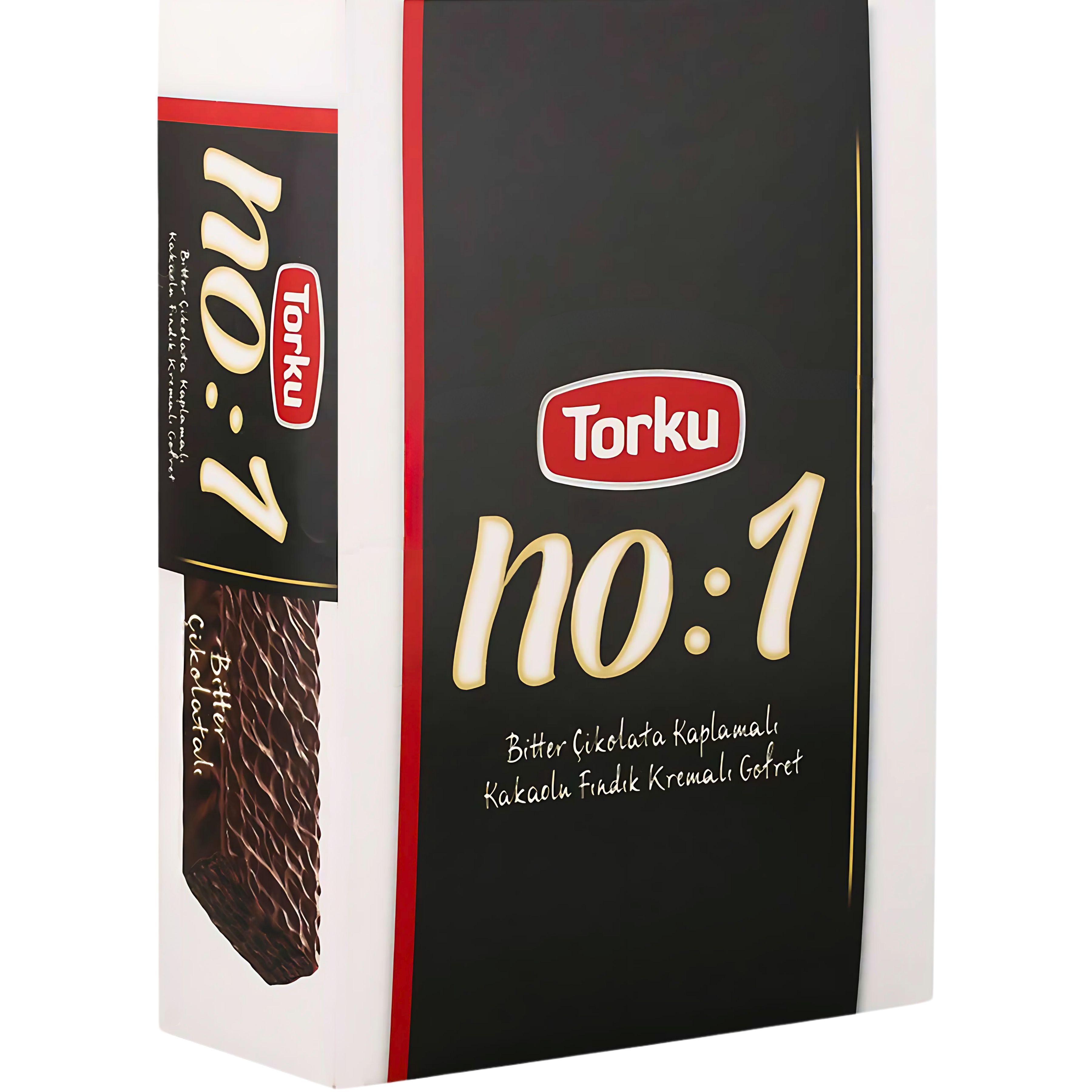 TORKU BITTER CHOCOLATE COATED WAFER WITH COCOA HAZELNUT CREAM 24X28G