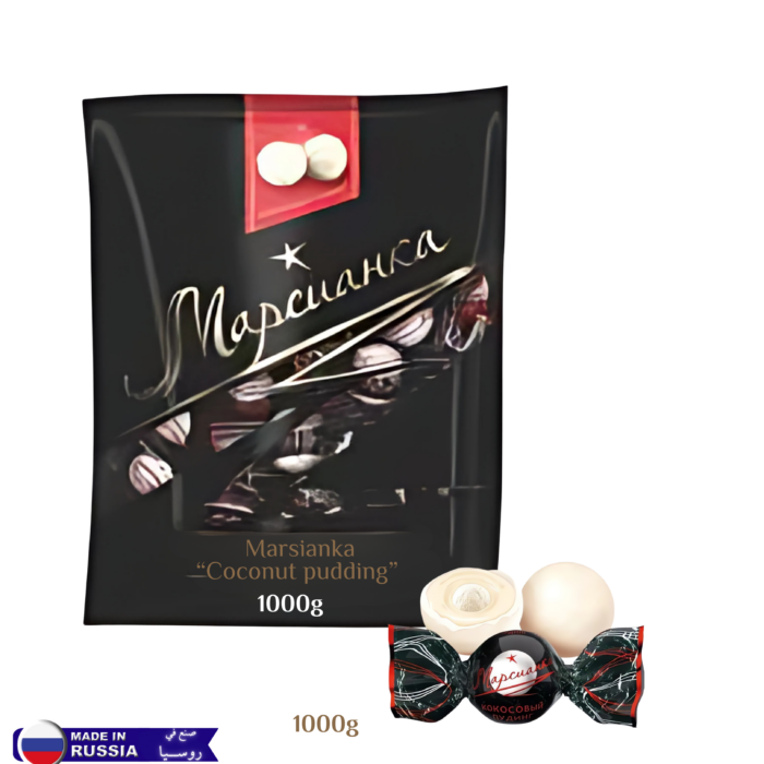 MARSIANKA COCONUT PUDDING WITH CREAM FILLED CHOCOLATE 1KG