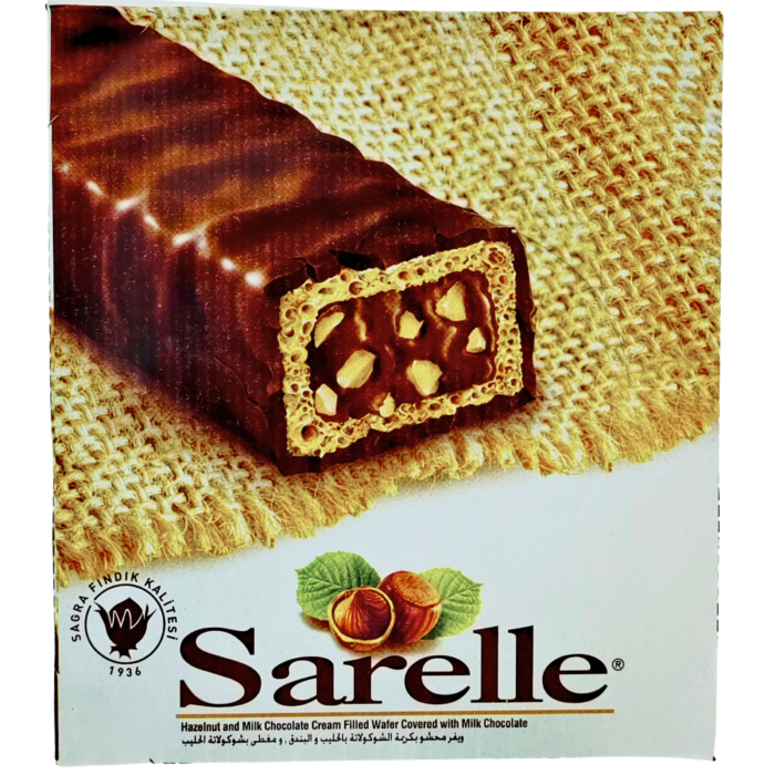 Sarelle Hazelnut & Milk Chocolate Cream Filled Wafer 20x33g