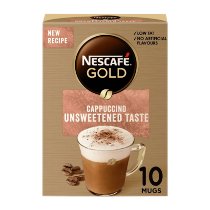 Nescafé Gold Cappuccino Unsweetened Taste 10x14.2g