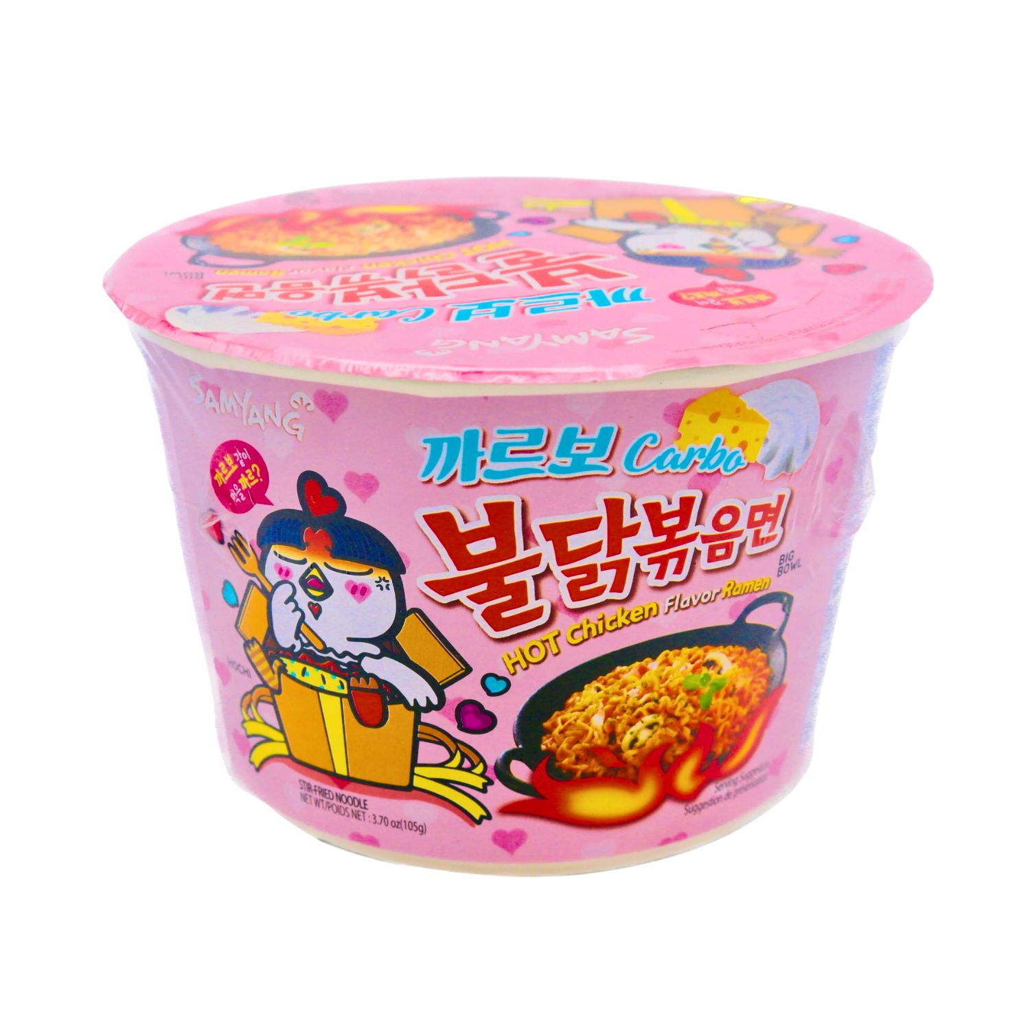Samyang Cup Noodles di Pollo Piccante Carbo - 105g