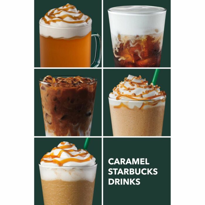 STARBUCKS Premium Instant Caramel Latte 5 x 23g (115g) - Al-hudaydah