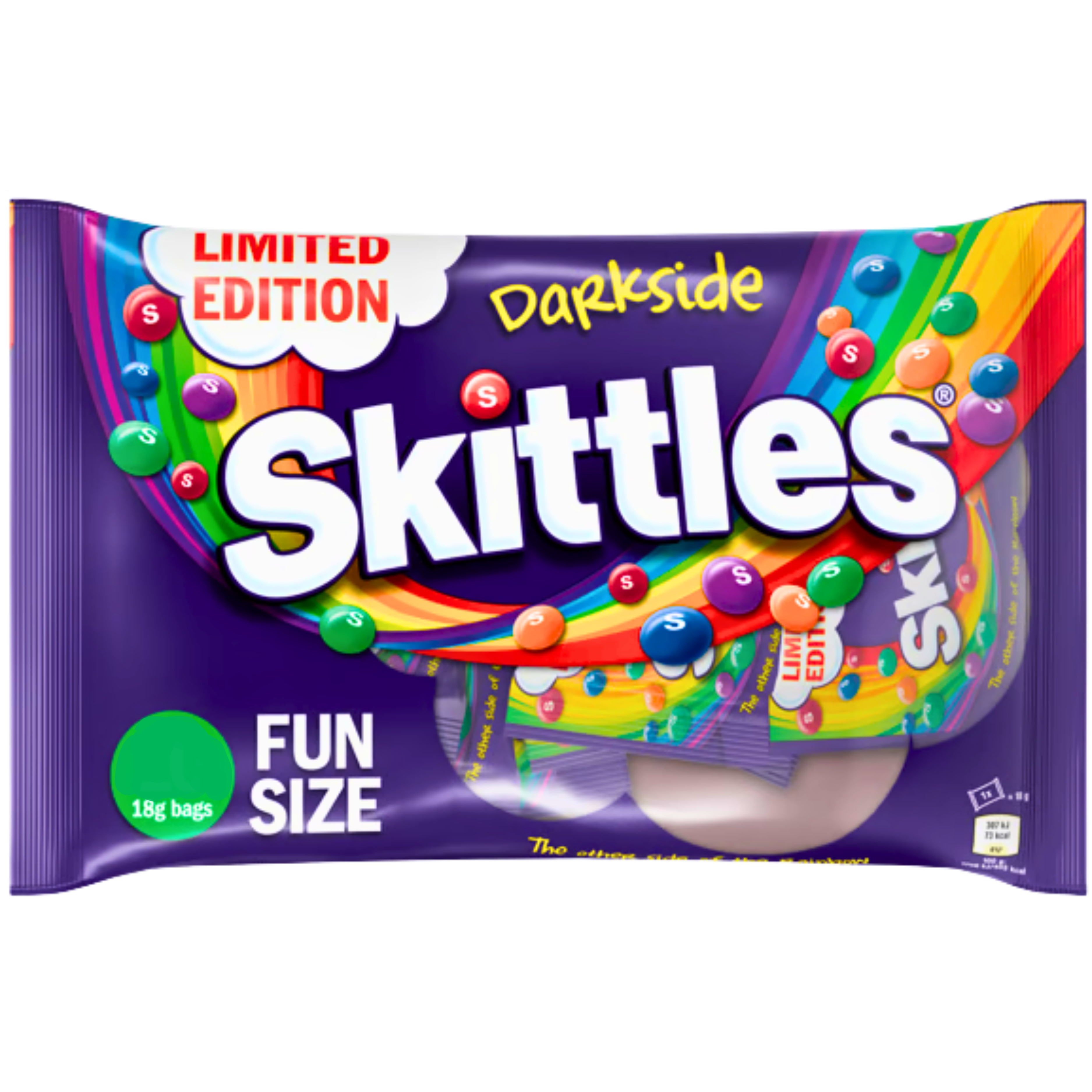 SKITTLES LIMITED EDITION DARKSIDE SWEETS 18X18G