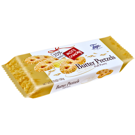 TAGO BUTTER PRETZELS PUFF PASTRY 135G