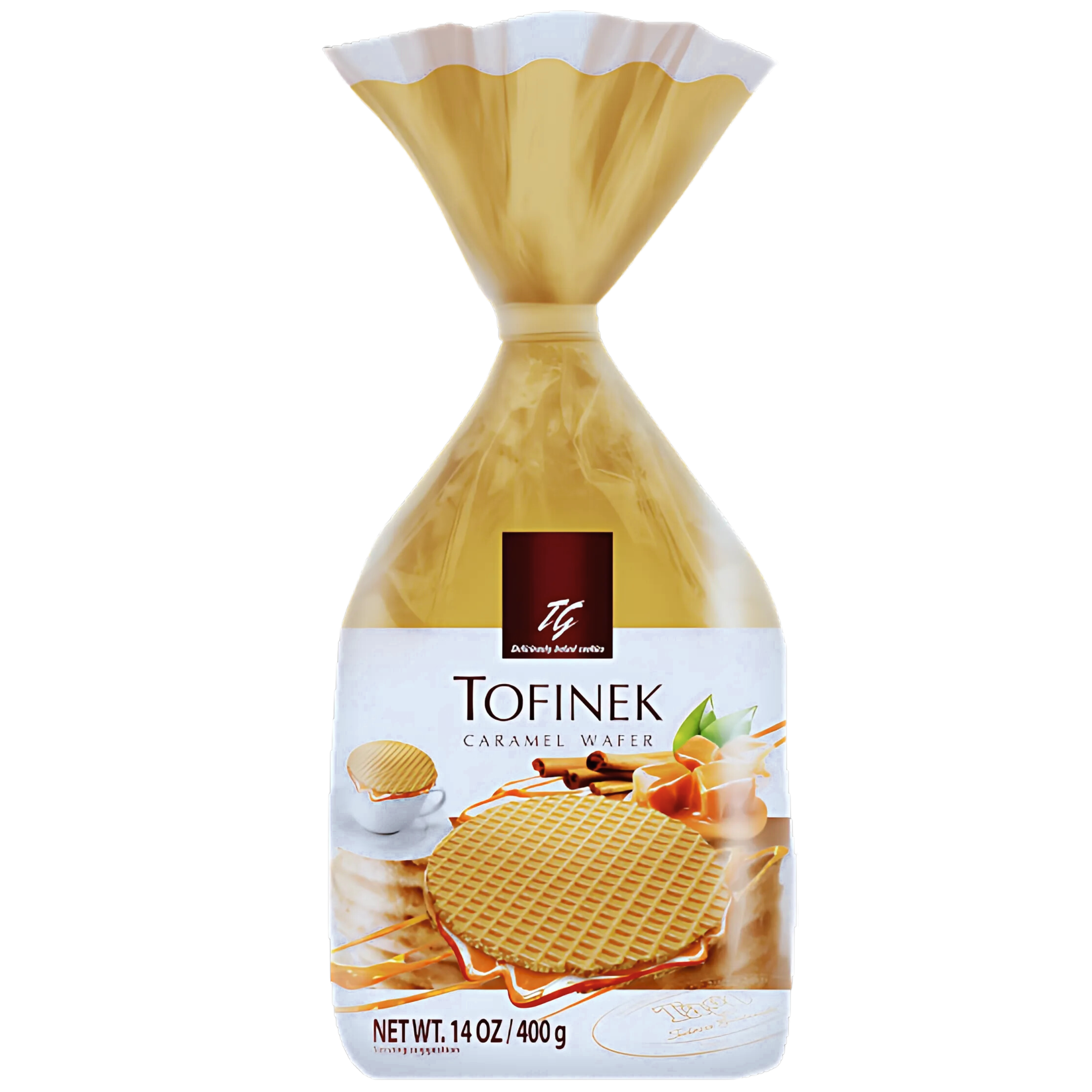 TAGO TOFINEK CARAMEL WAFER 400G