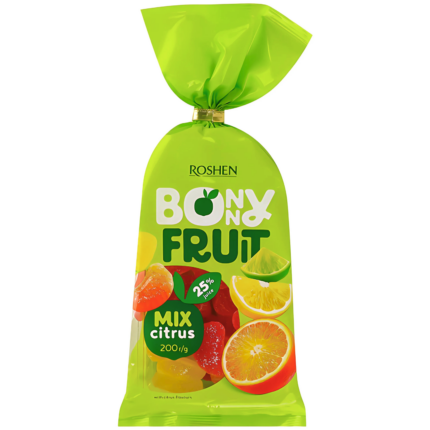 ROSHEN BONNY FRUIT MIX CITRUS FLAVOURS 200G