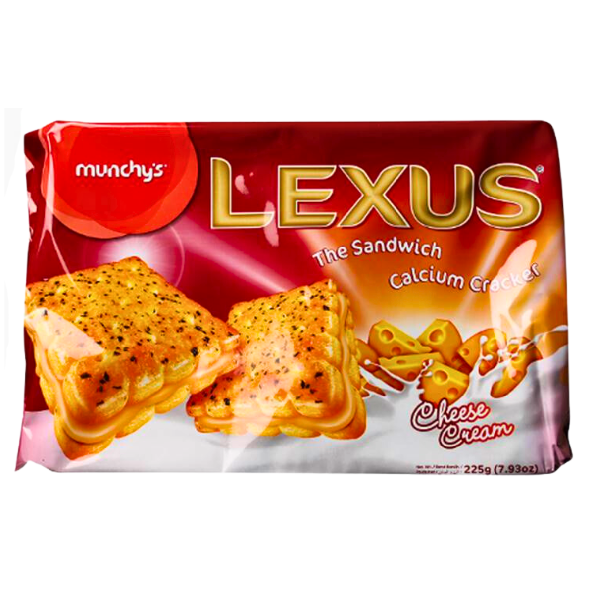 Munchys Lexus Cheese Cream Cookies 225g