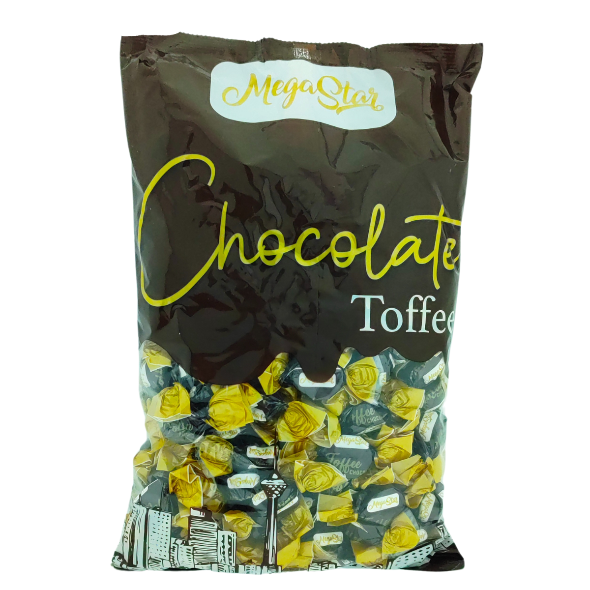 Megastar Chocolate Toffee 1kg