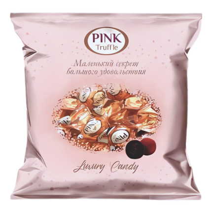 PINK TRUFFLE WITH CHOCOLATE CREAM FILLED 1KG