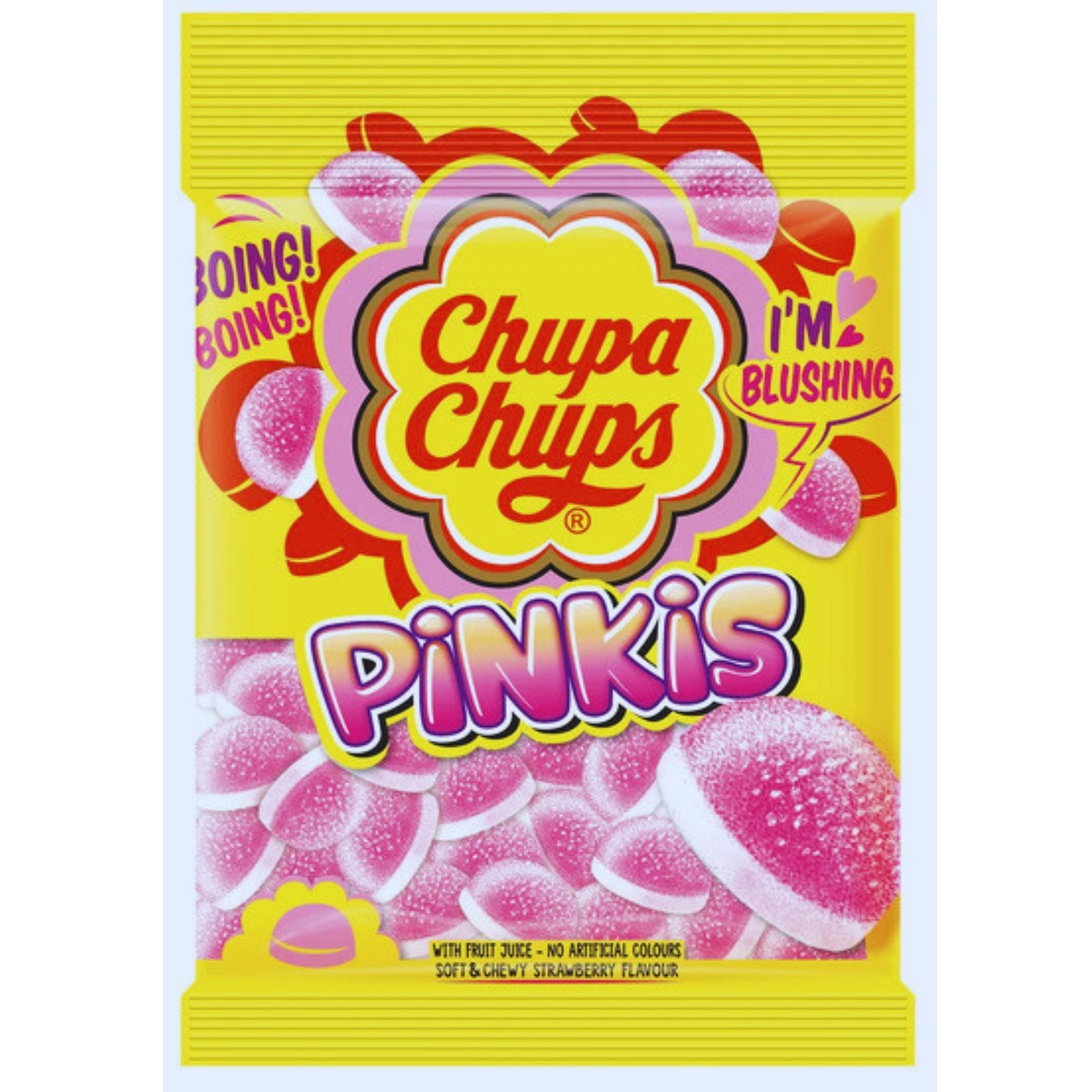 CHUPA CHUPS PINKIS SOUR CANDY 160G