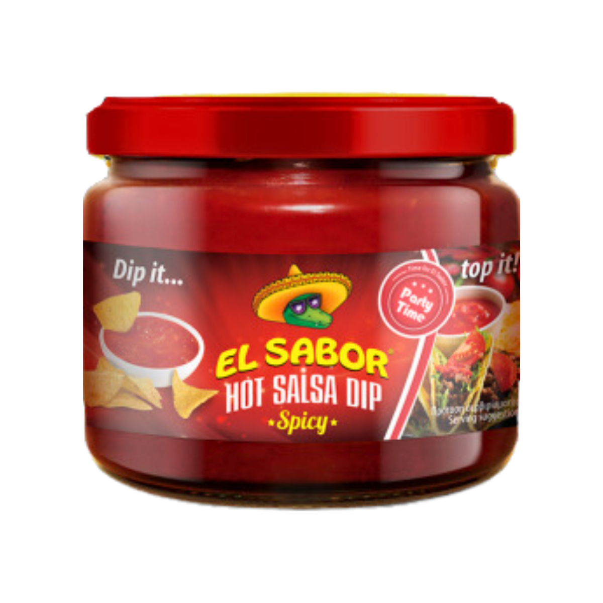 El Sabor Hot Salsa Dip Spicy 300g