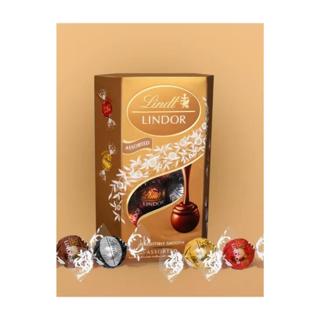 Lindt Lindor Assorted Chocolate Truffles 600gr