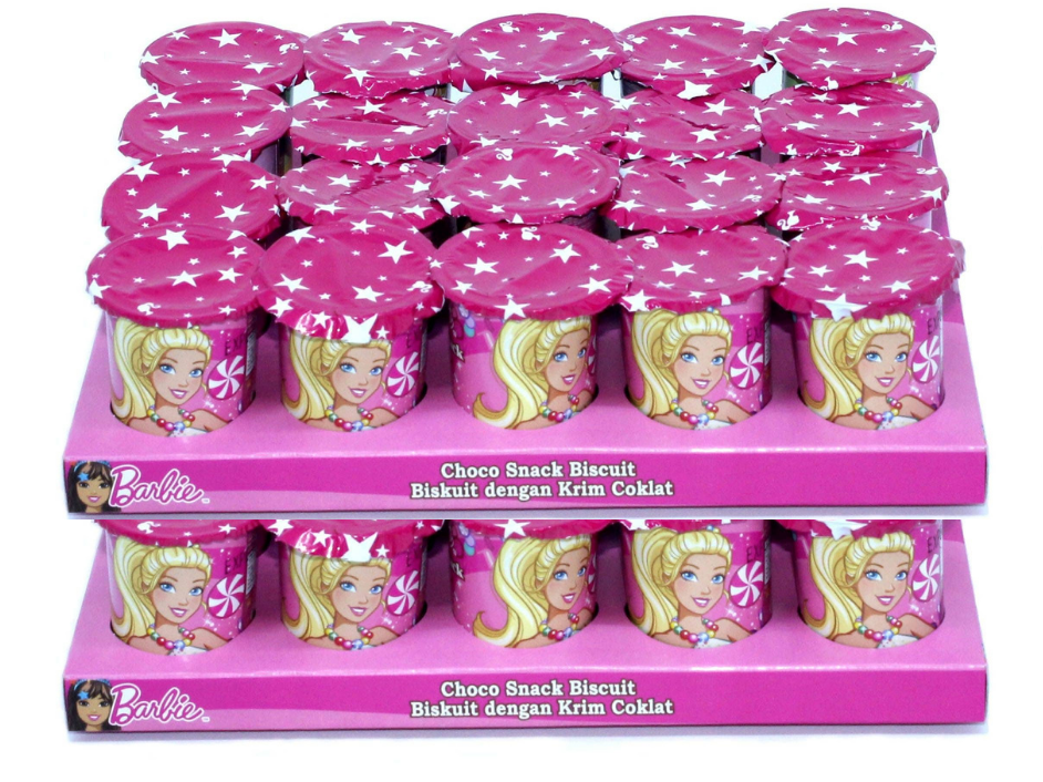 Barbie Choco Snack Biscuit 40x8g