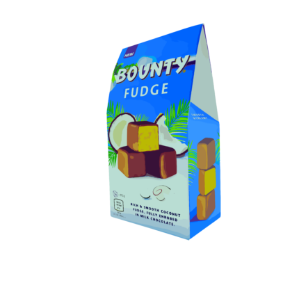Bounty Fudge Rich and Smoth Coconut Milk Chocolate 110g
