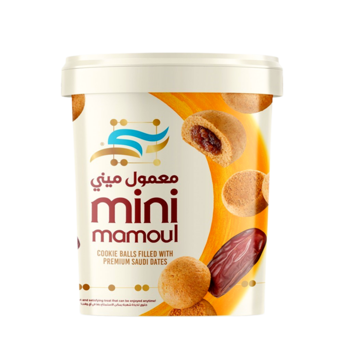 Mini Mamoul Cookies Balls filled with Premium Saudi Dtes 180g