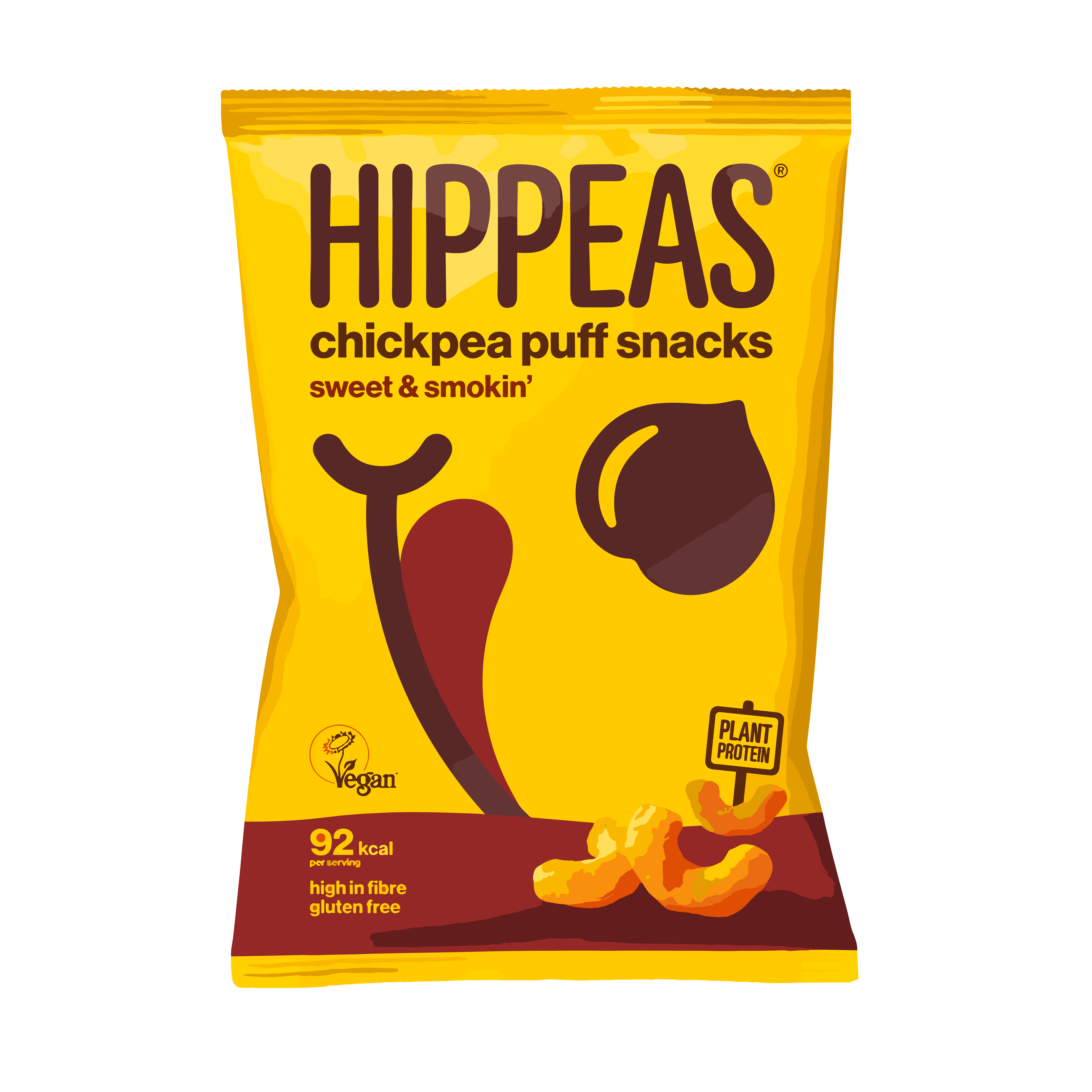 Hippeas Chick pea Puff Snack Sweet & Smoking