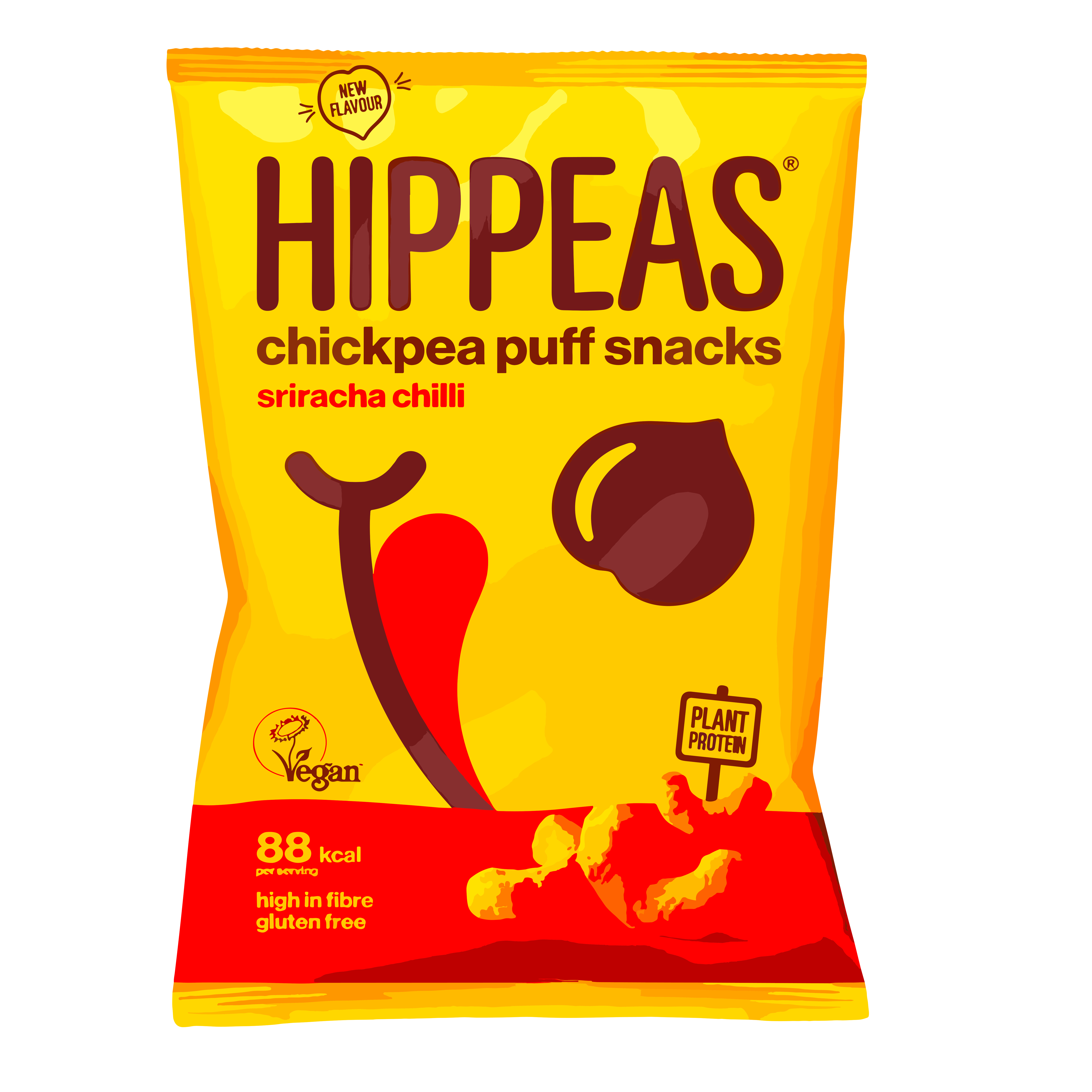 Hippeas Chick pea Puff Snack Sriracha Chilli