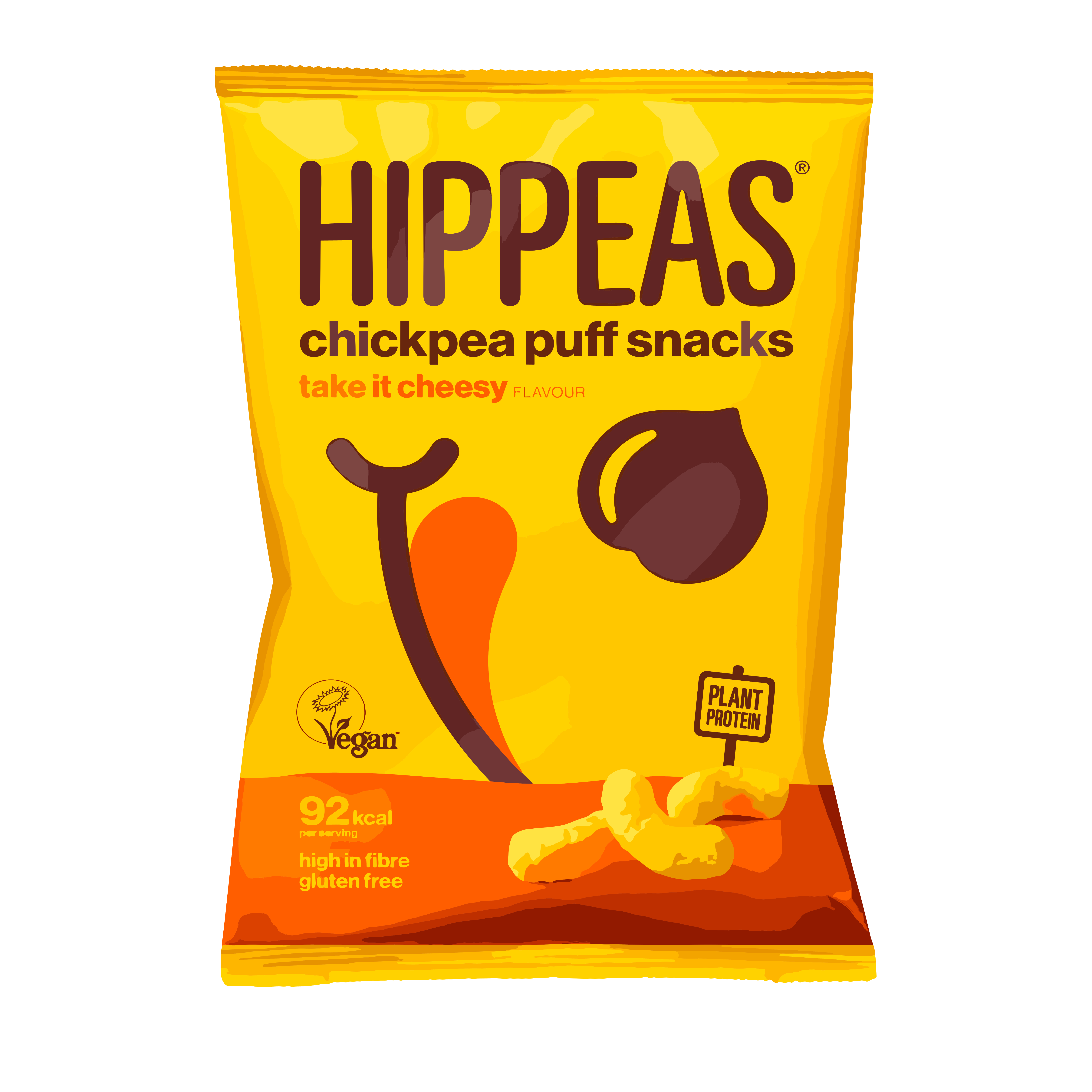 Hippeas Chick pea Puff Snack Take it Cheesy
