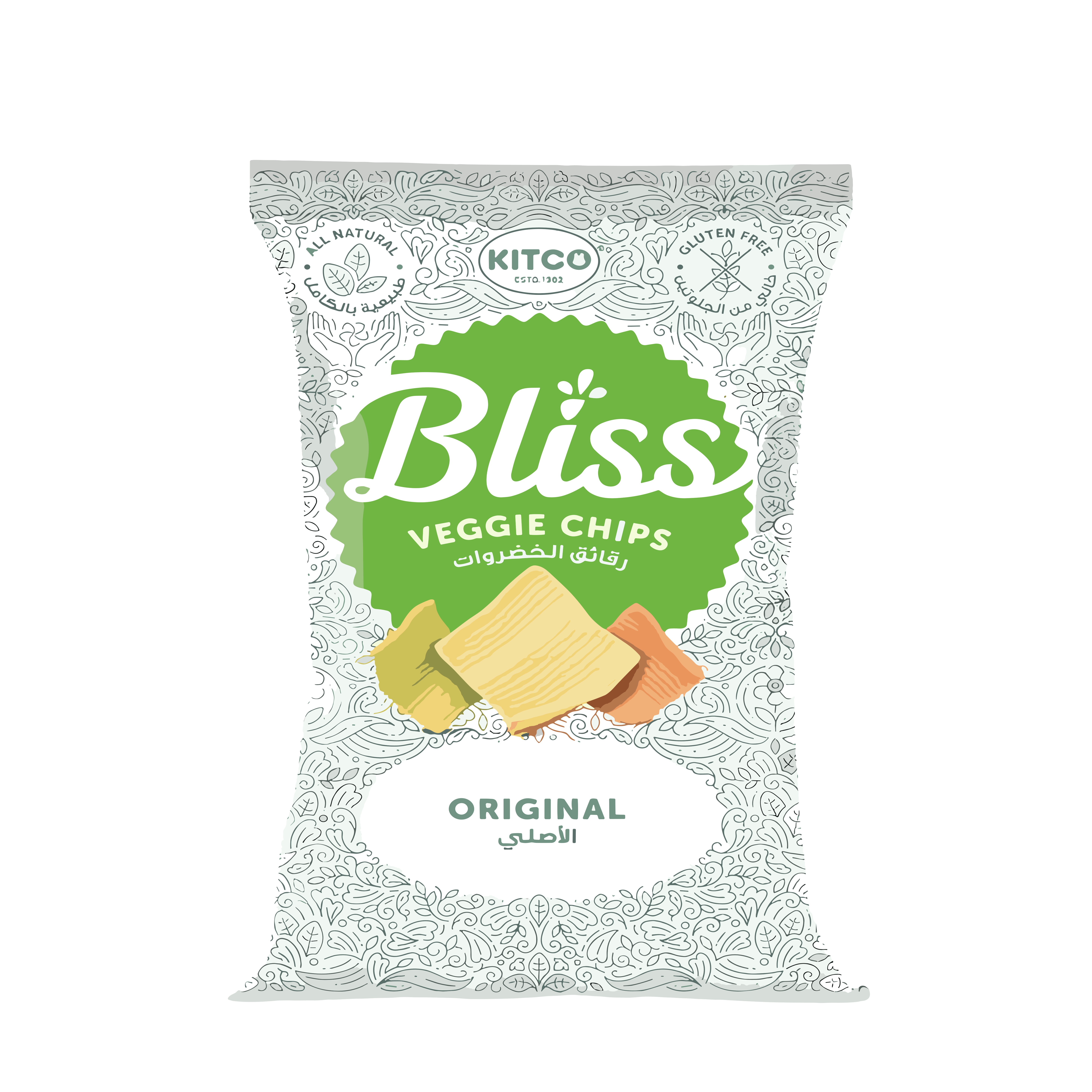 Kitco Bliss Veggie Chips Original 34g