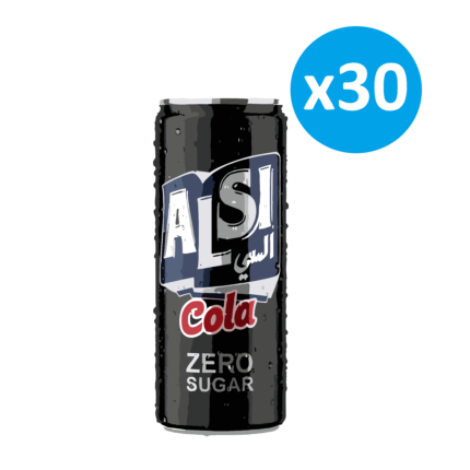 Alsi Cola Zero Black Drink 30x250ml