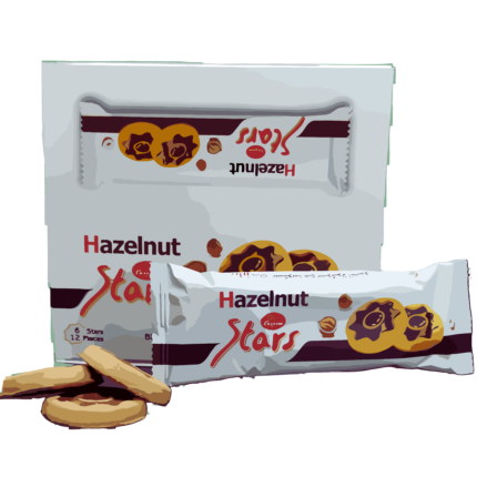 Elegance Hazelnut Biscuit with Chocolate 34x24g