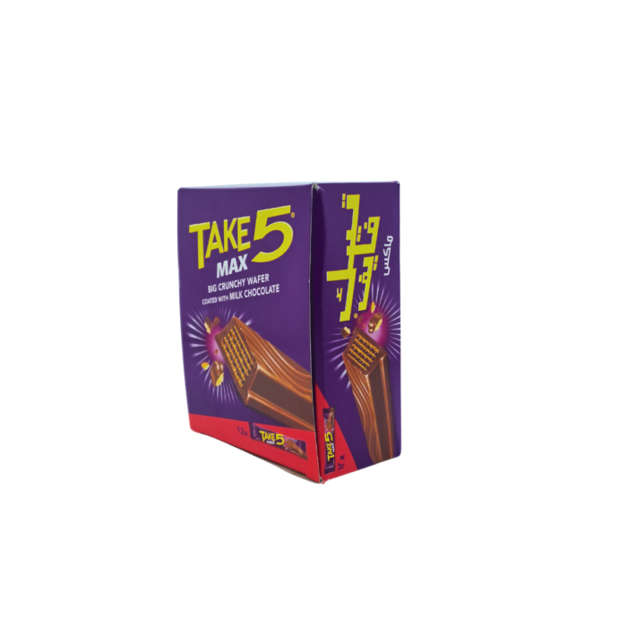 Take5 Max Big Crunchy Wafer Coated Chocolate 12x28.5g