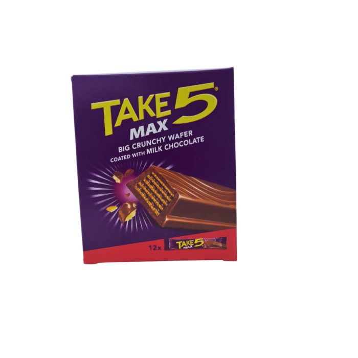 Take5 Max Big Crunchy Wafer Coated Chocolate 12x28.5g