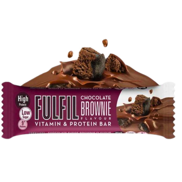 Fulfil Vitamin & Protien Bar Choco Brownie Flavour 55g