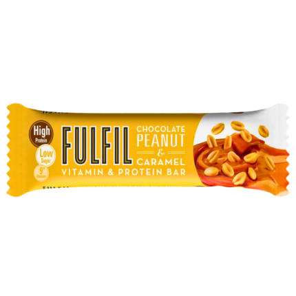 Fulfil Vitamin & Protien Choco Bar With Peanut & Caramel Flavour 55g