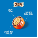 M&m’s Crispy Chocolate Gems 77g