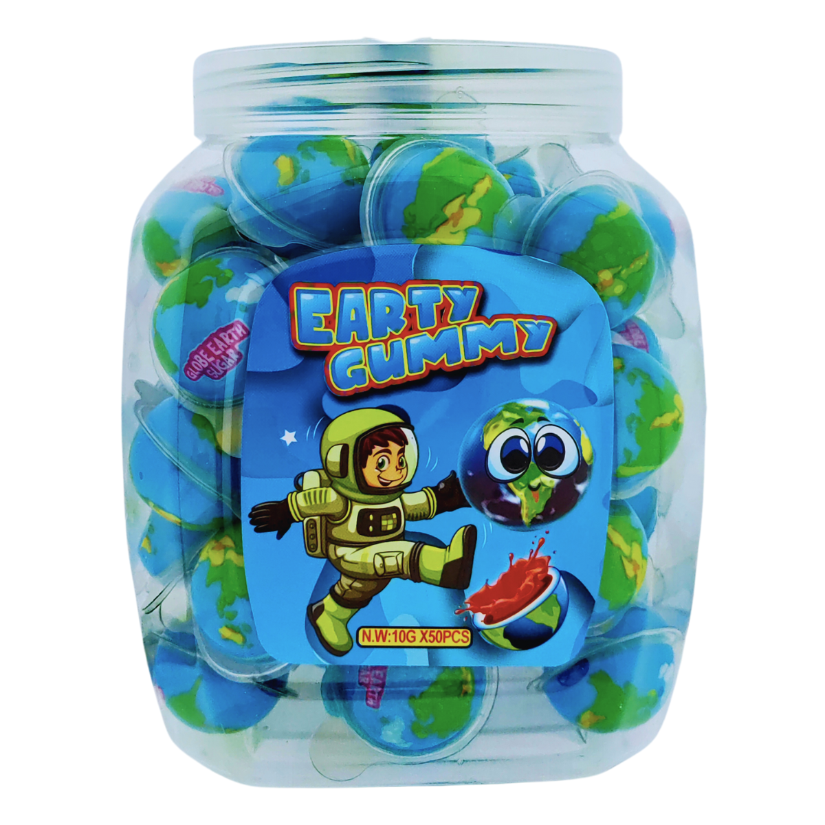 World Burst Gummy Jam Filled 50pc