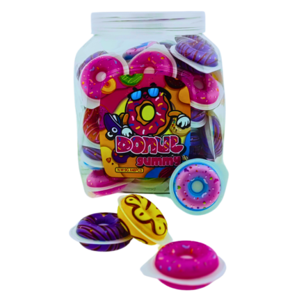 Donut Gummy Candy 48x9g