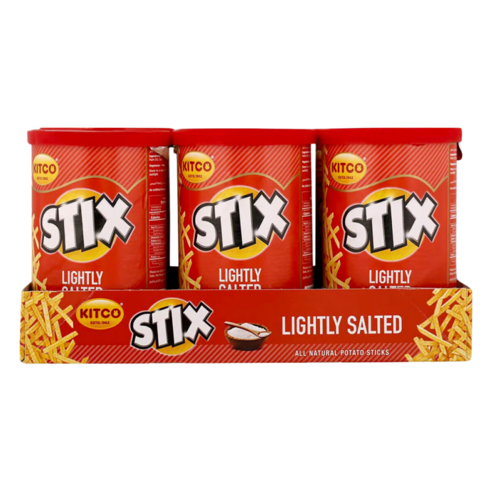 Kitco Potato Stix Lightly Salted 6x45g