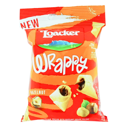 Loacker Wrappy Crispy Wafer With Hazelnut Cream 50g