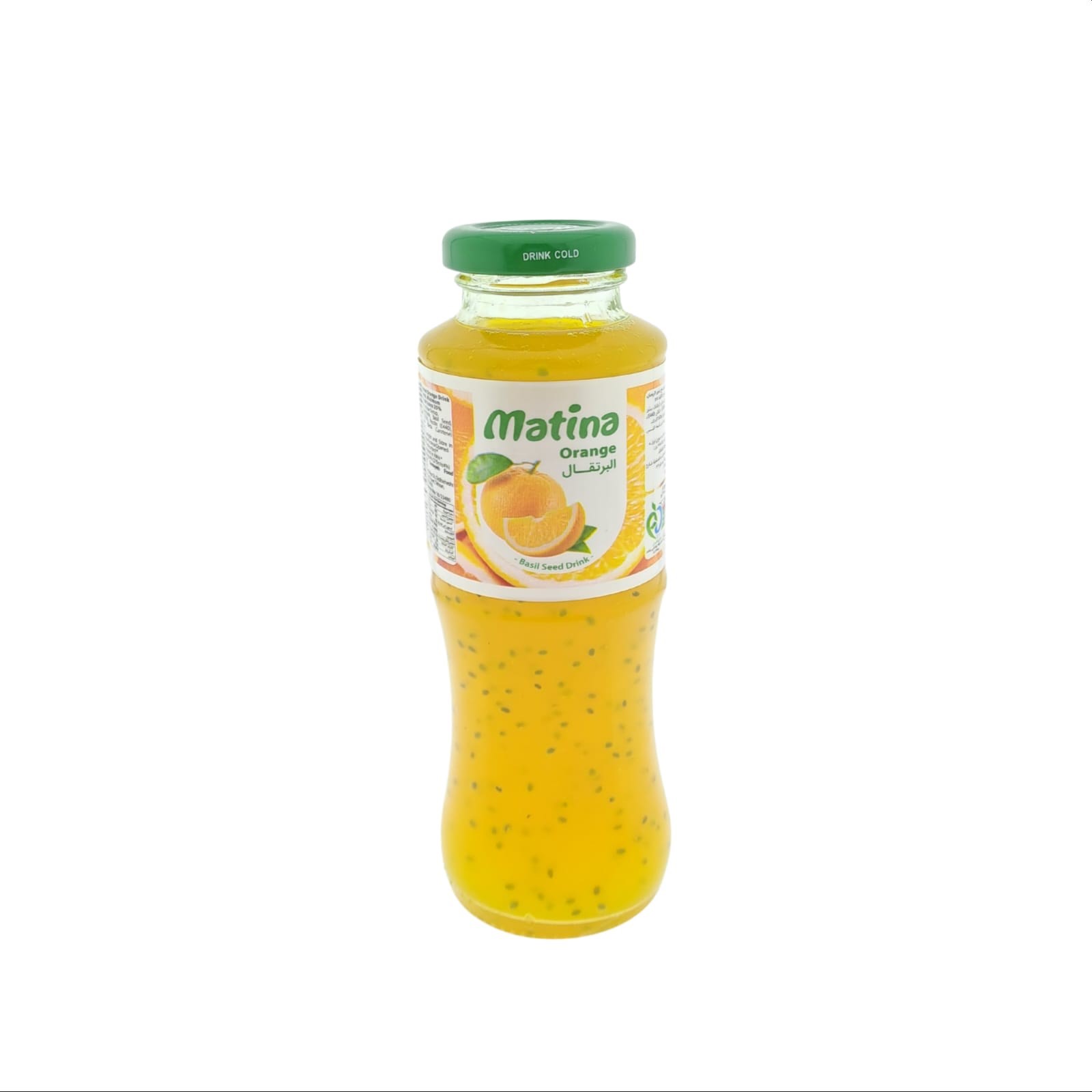 Matina Orange Basil Seed Drink 280ml
