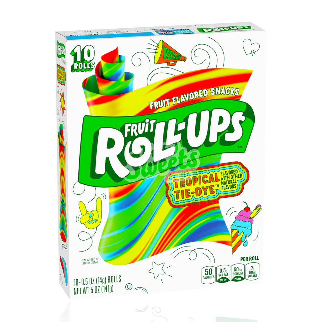 Roll-Ups Fruti Flavoured Tropical 141g