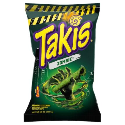 Takis Zombie Habanero & Cucumber Tortilla Chips 280g